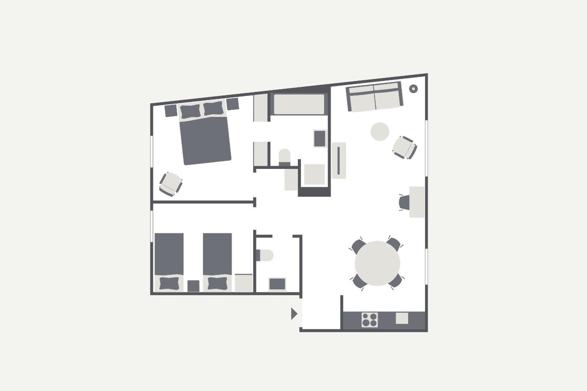 Ema House Serviced Apartments Superior Unterstrass Zürich Szoba fotó